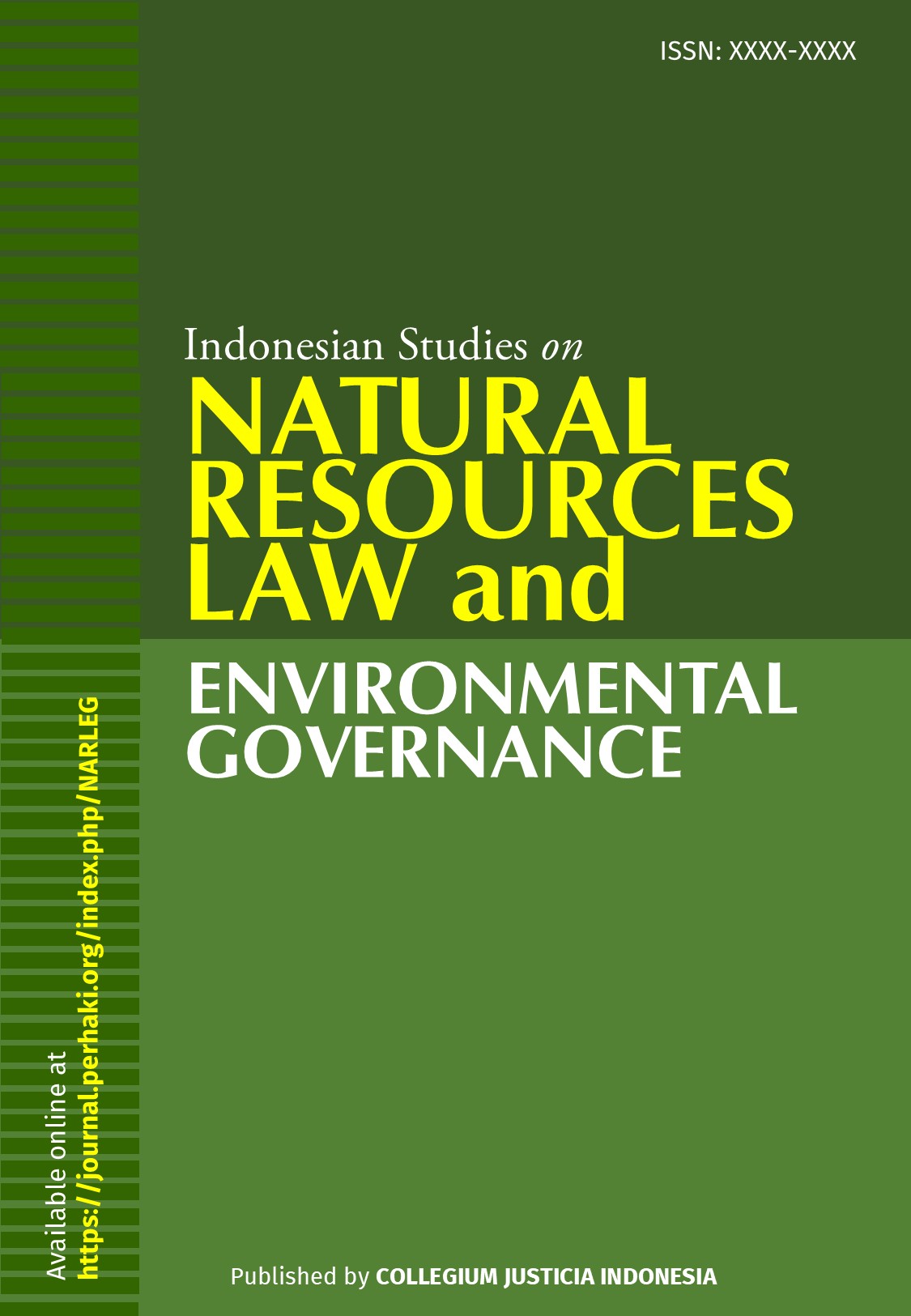 Indonesian Studies on Natural Resources Law and Environmental Governance